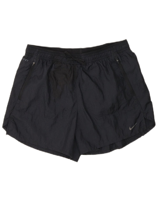 Γυναικείο αθλητικό σορτς Nike Dri Fit UK 14 Medium Black Nylon
