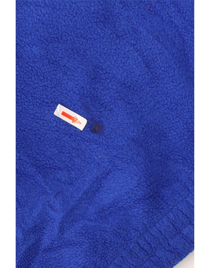 Fila Ανδρικό κουμπιά λαιμό Fleece Jumper IT 52 Large Blue Polyester