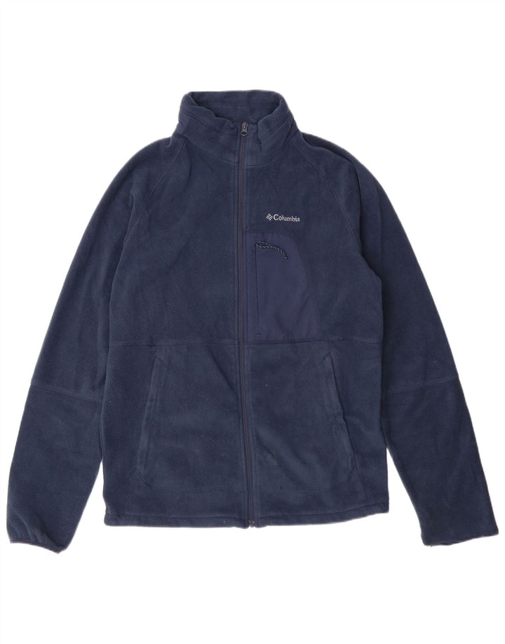 Ανδρικό μπουφάν Columbia Fleece Medium Navy Blue Polyester