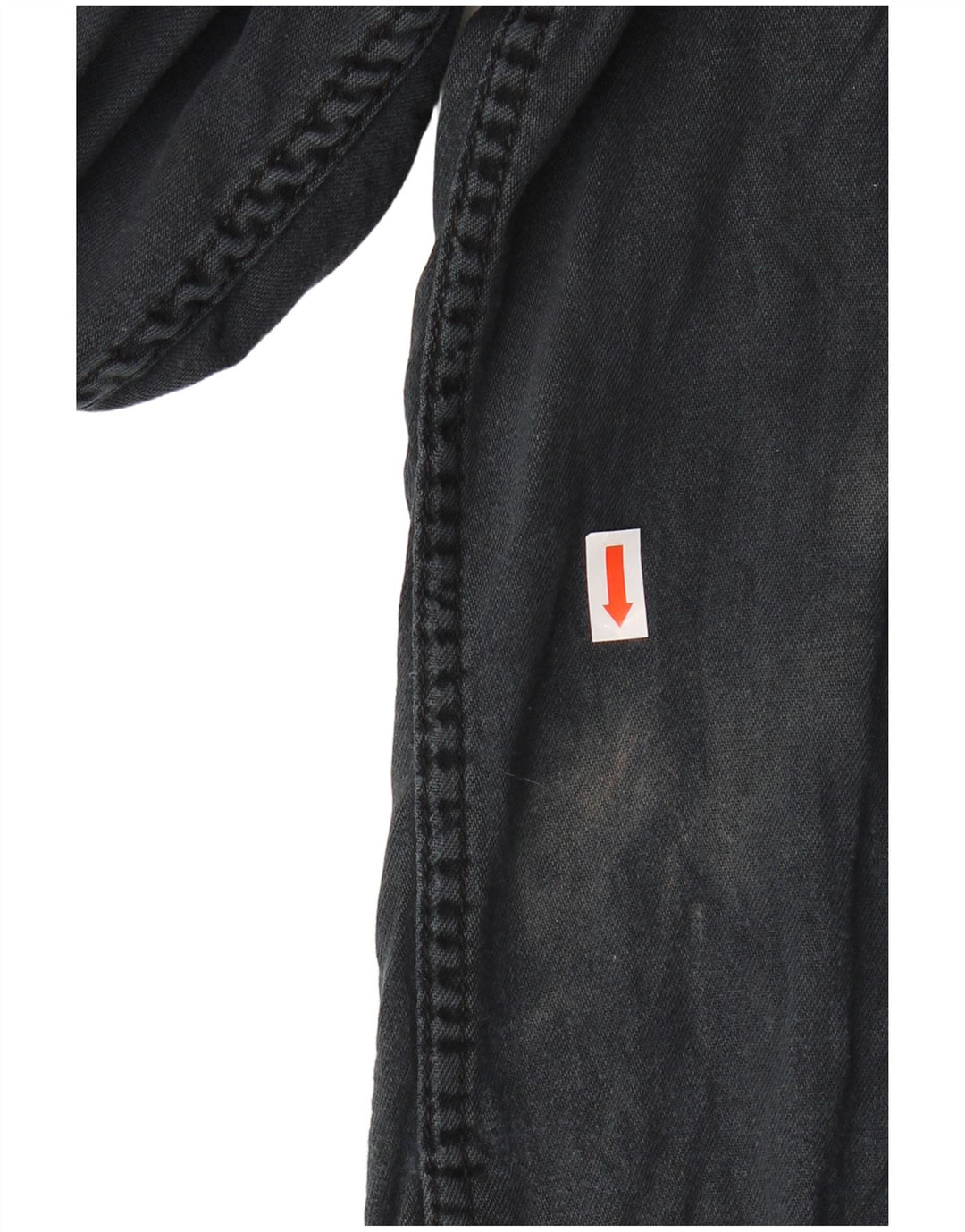 Ανδρικό τζιν πουκάμισο LEVI'S XL μαύρο βαμβακερό