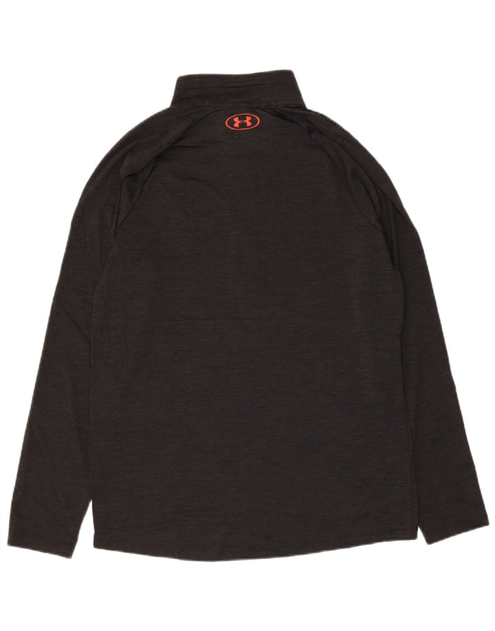 Ανδρική φόρμα πουλόβερ με φερμουάρ Under Armour Top Small Black