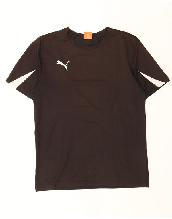 Ανδρικό T-Shirt Puma Top Medium Black Colourblock
