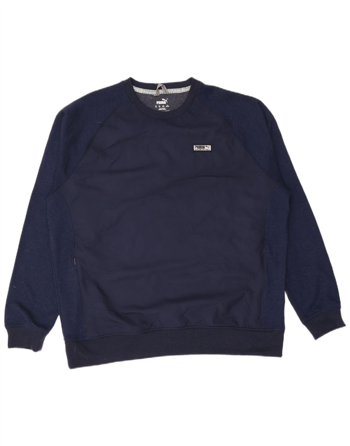 Ανδρικό φούτερ PUMA Jumper 2XL Navy Blue