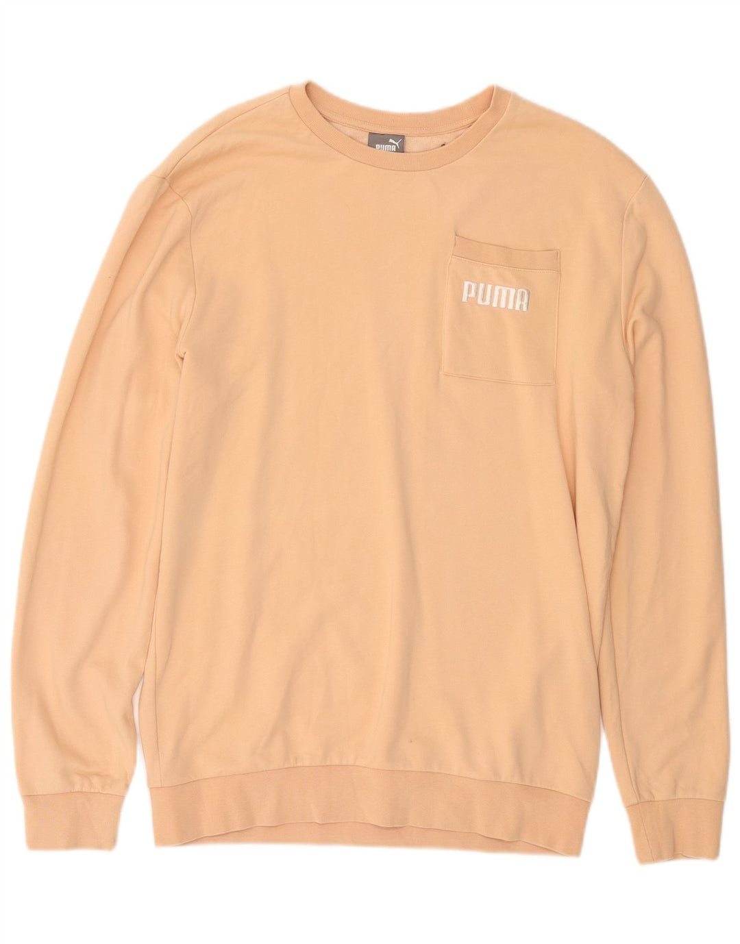 Γυναικείο φούτερ PUMA Oversized Jumper UK 14 Μεσαίο κίτρινο βαμβακερό