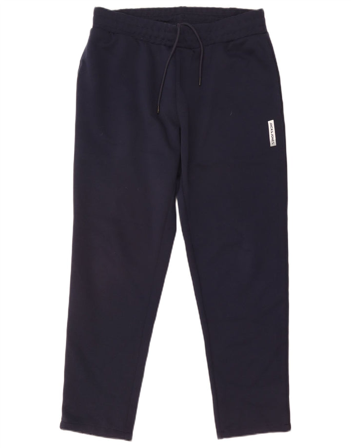 Ανδρική αθλητική φόρμα Jack & Jones Παντελόνι μεσαίου μπλε ναυτικού πολυεστέρα