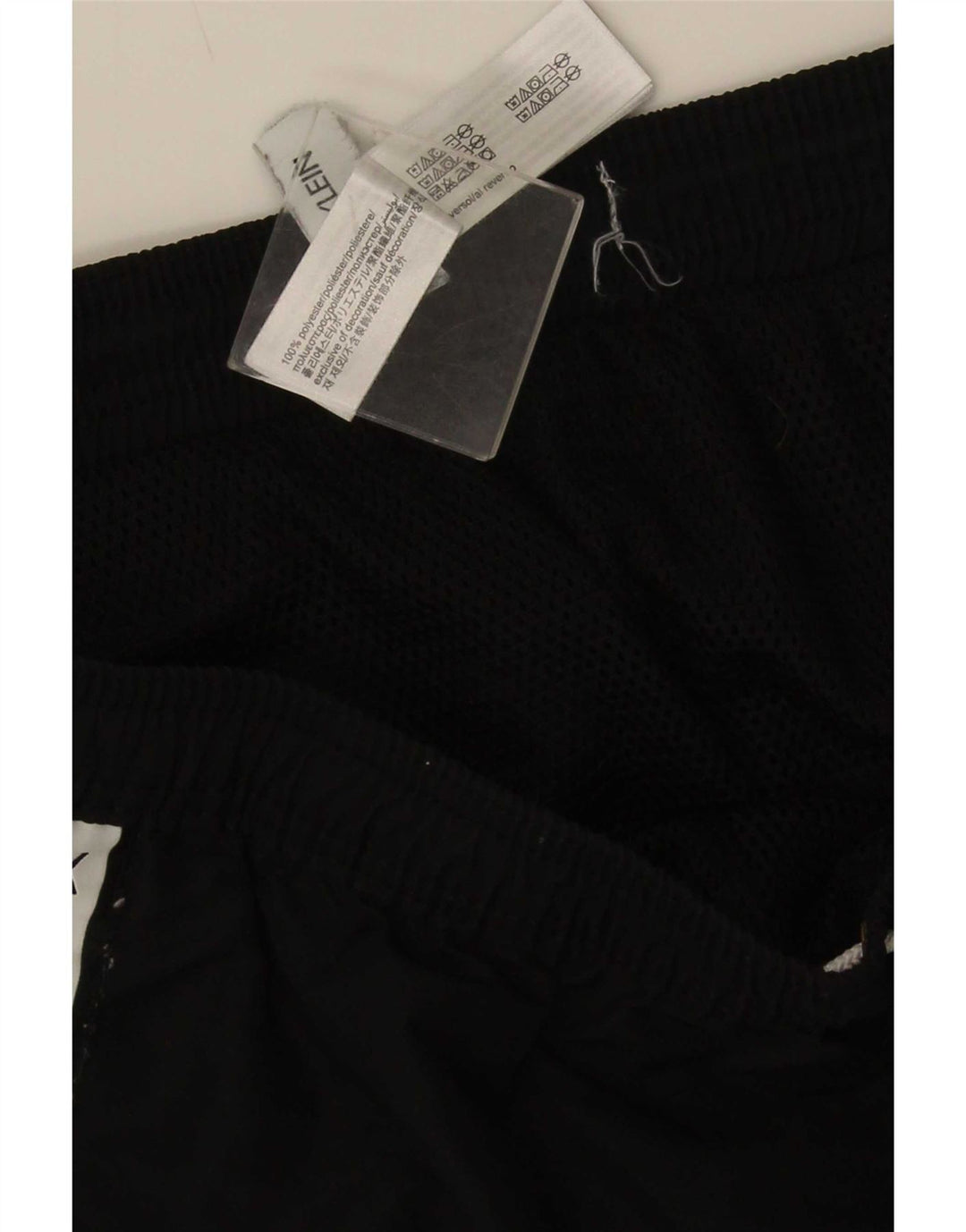 Calvin Klein Ανδρικό γραφικό σορτς κολύμβησης μεγάλο μαύρο χρώμα πολυεστέρα