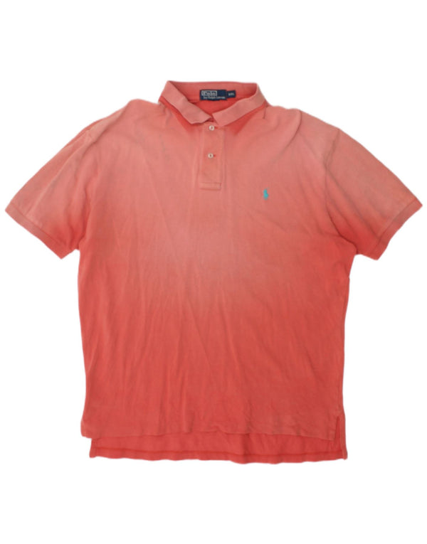 Polo Ralph Lauren Ανδρικό πουκάμισο Polo 2XL Pink Tie Dye