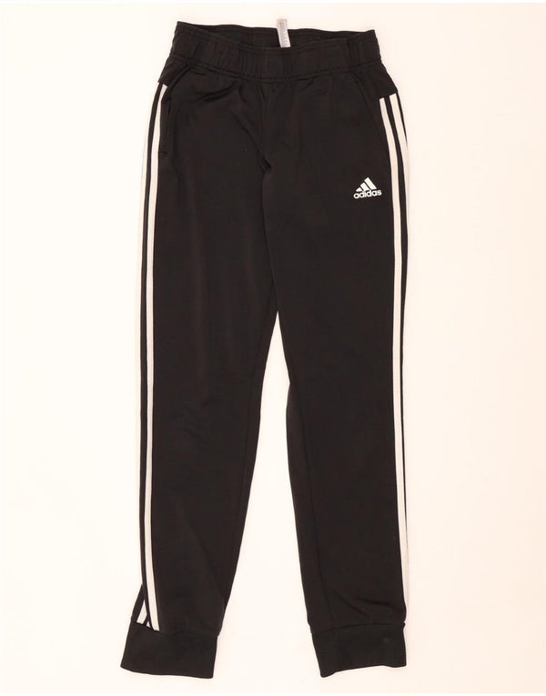Γυναικεία αθλητική φόρμα ADIDAS Παντελόνι Joggers UK 8/10 Small Black Polyester