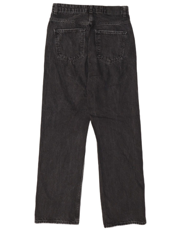 Zara Γυναικείο ίσιο τζιν EU 38 Small W28 L31 Μαύρο