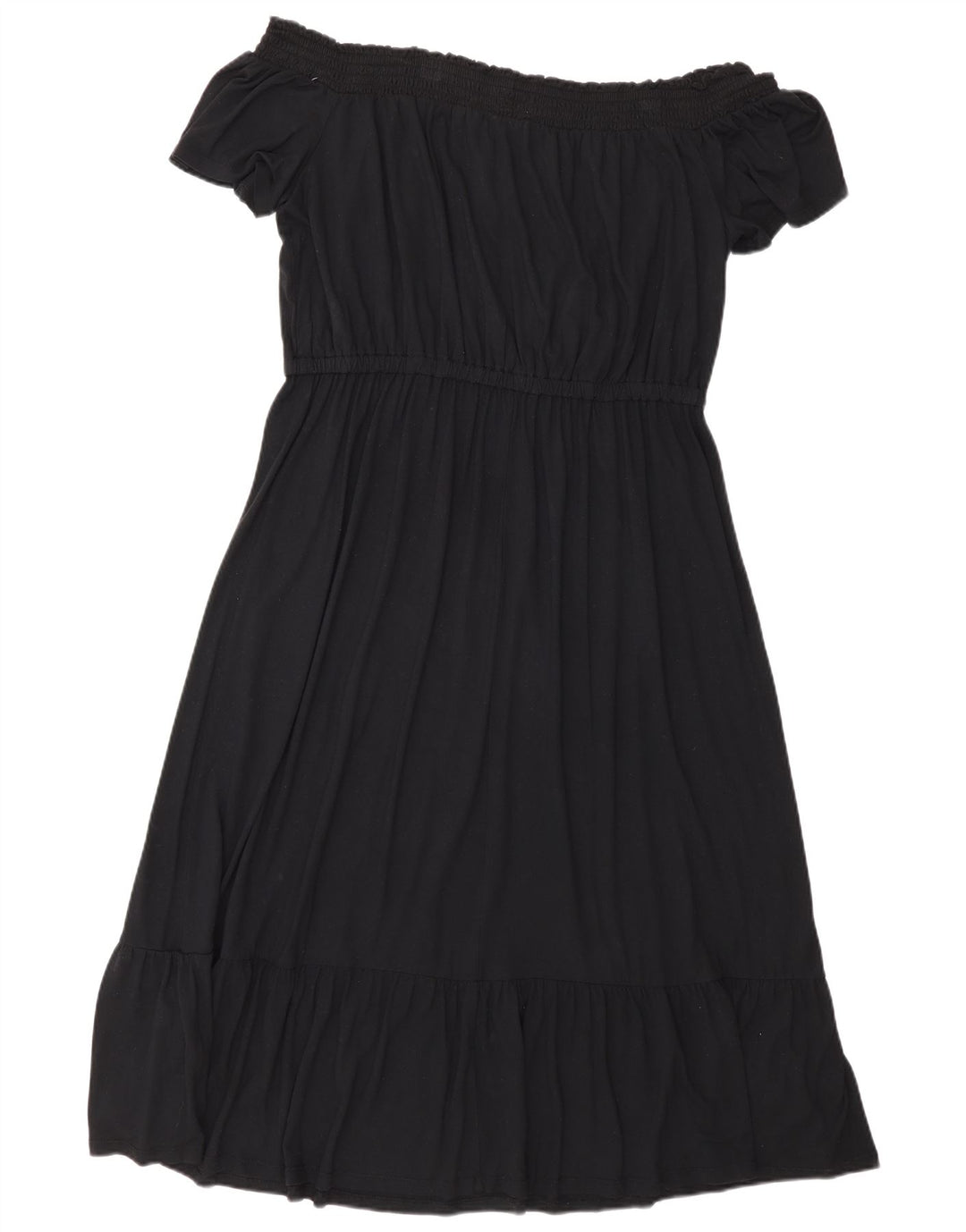 Old Navy Γυναικείο φόρεμα Off Shoulder UK 16 Large Black Rayon