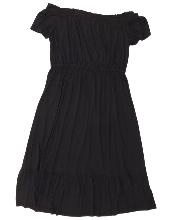 Old Navy Γυναικείο φόρεμα Off Shoulder UK 16 Large Black Rayon