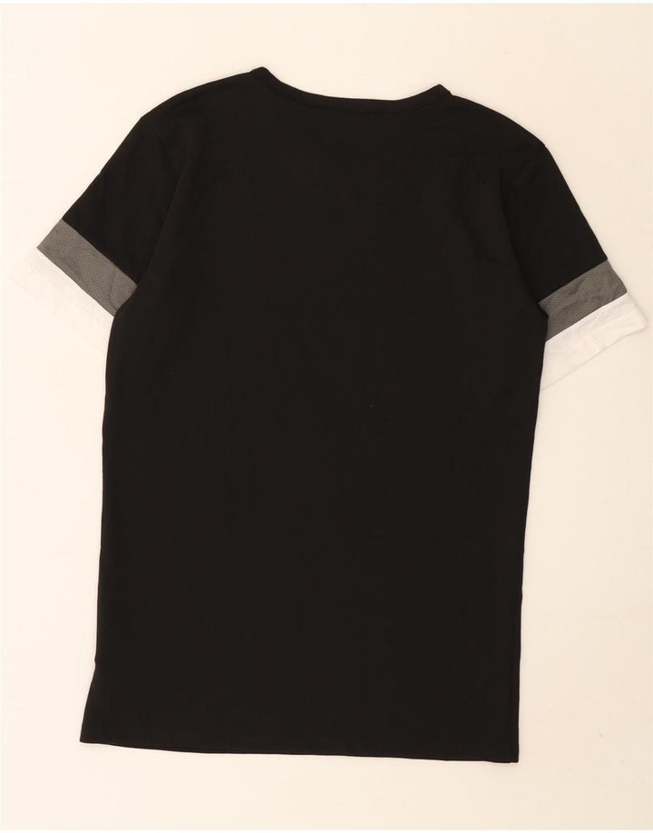Ανδρικό T-Shirt Puma Top Small Black Colourblock Πολυεστέρας