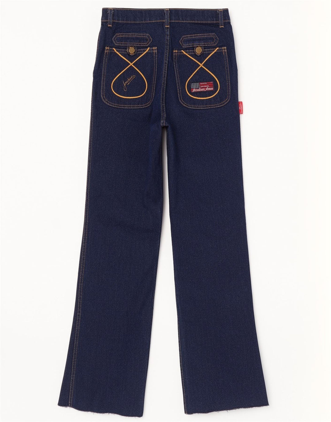 Vintage Γυναικείο Bootcut Jeans W30 L33 Navy Blue Cotton