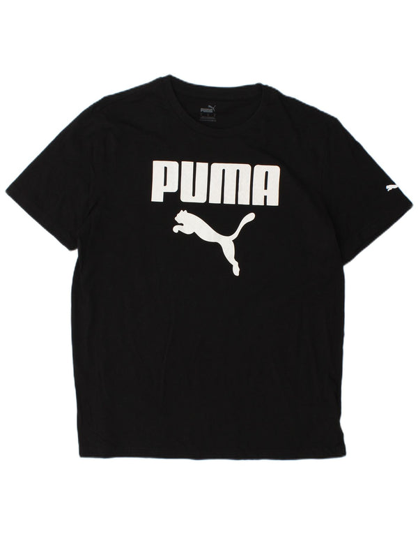 Ανδρικό γραφικό T-Shirt PUMA Top Large Μαύρο Βαμβακερό