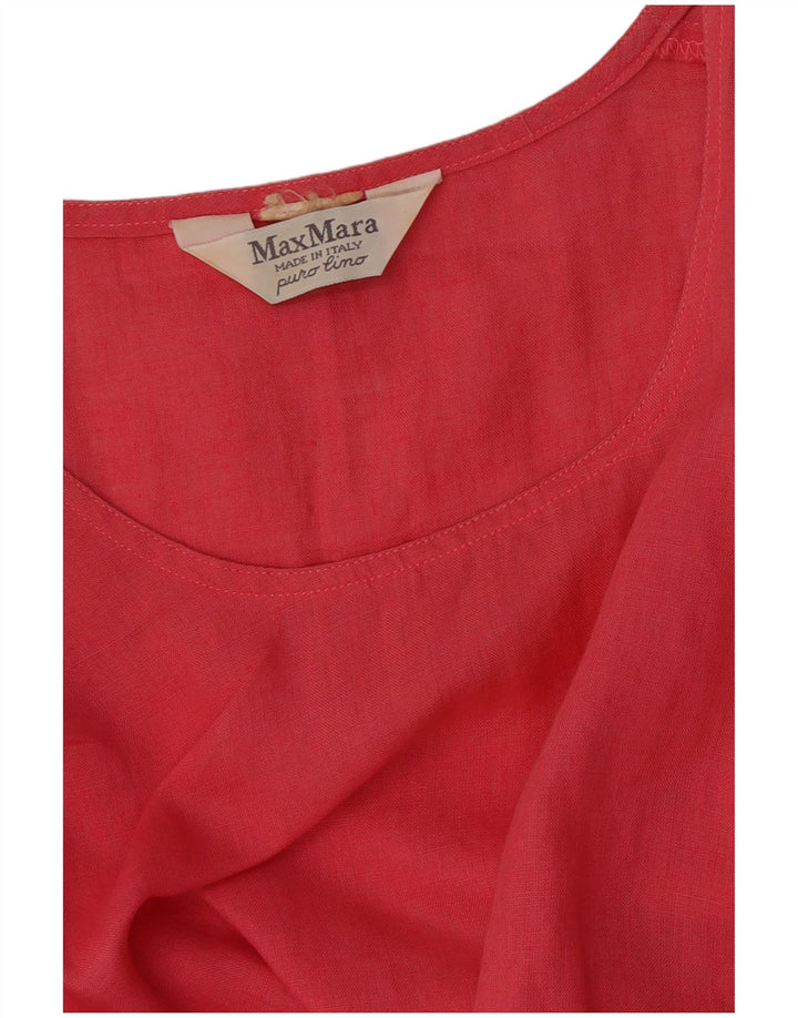 Max Mara Γυναικεία Μπλούζα Τοπ UK 12 Medium Pink