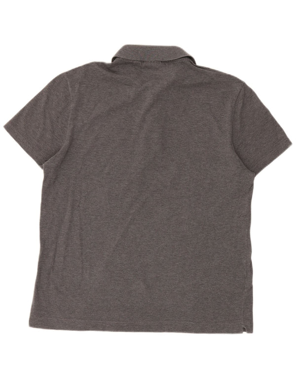 Lacoste Ανδρικό πουκάμισο Polo Slim Fit Μέγεθος 6 XL Γκρι βαμβακερό