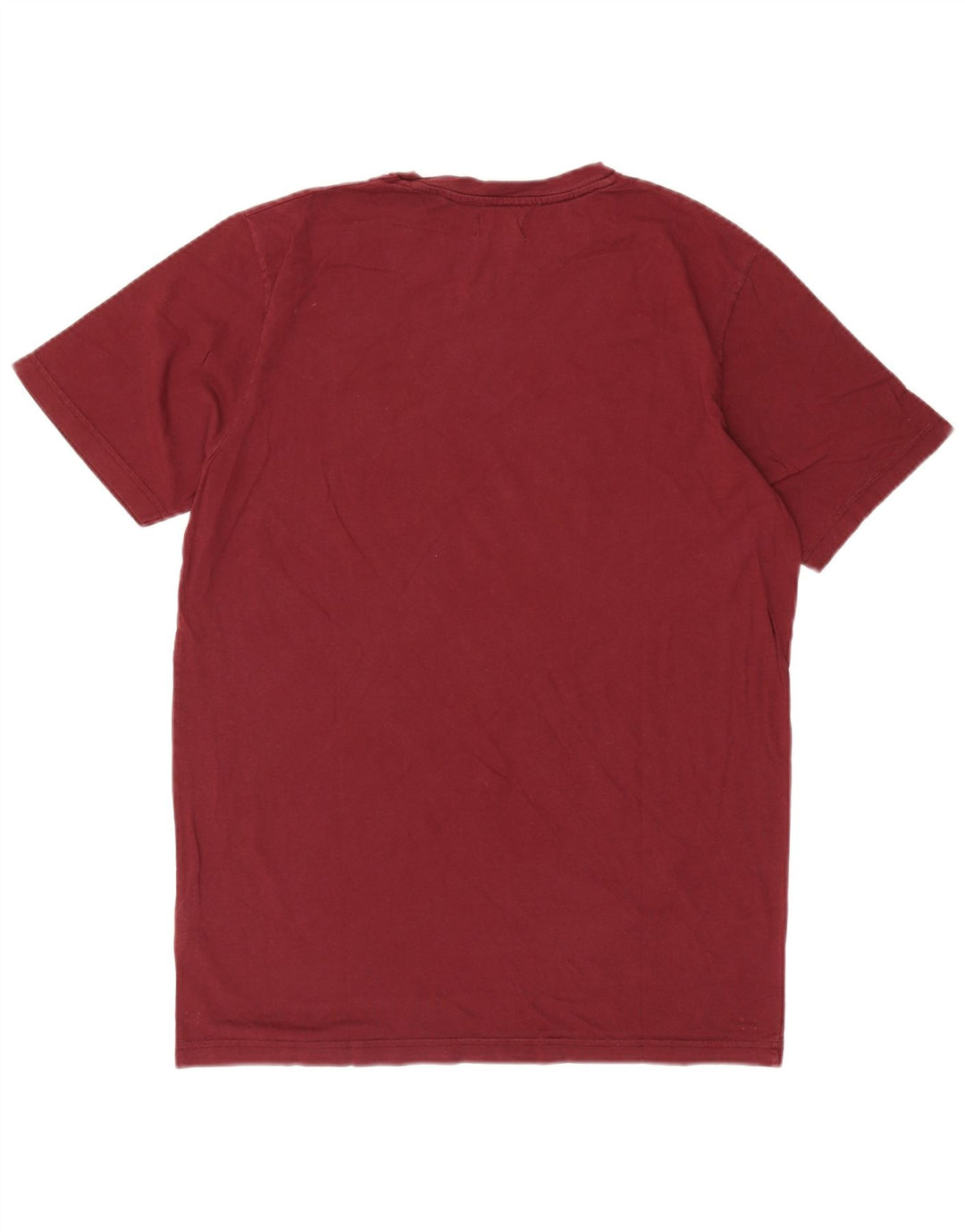 Ανδρικό γραφικό T-Shirt Converse Top μεγάλο μπορντό βαμβακερό