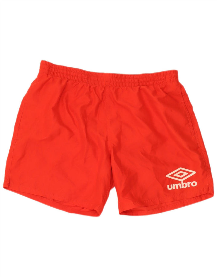 Γυναικείο αθλητικό σορτς Umbro 2XL Κόκκινο