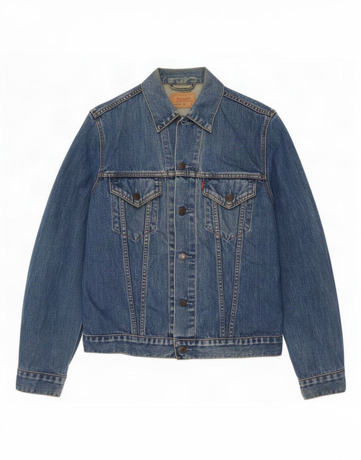 Ανδρικό τζιν μπουφάν Levi's UK 40 μεγάλο μπλε βαμβακερό