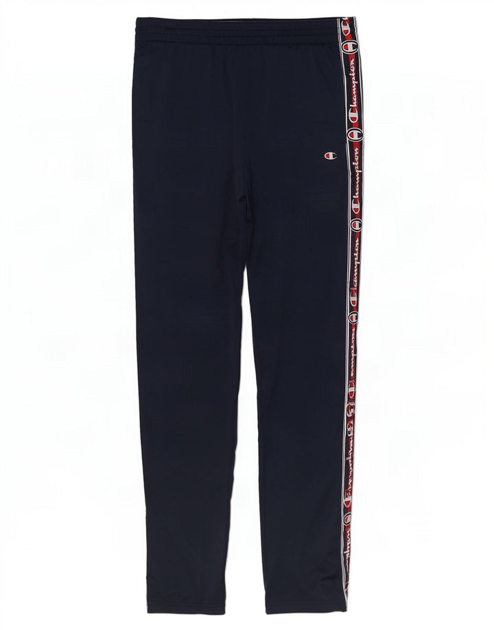 Ανδρική αθλητική φόρμα Champion Graphic Παντελόνι Medium Navy Blue Polyester