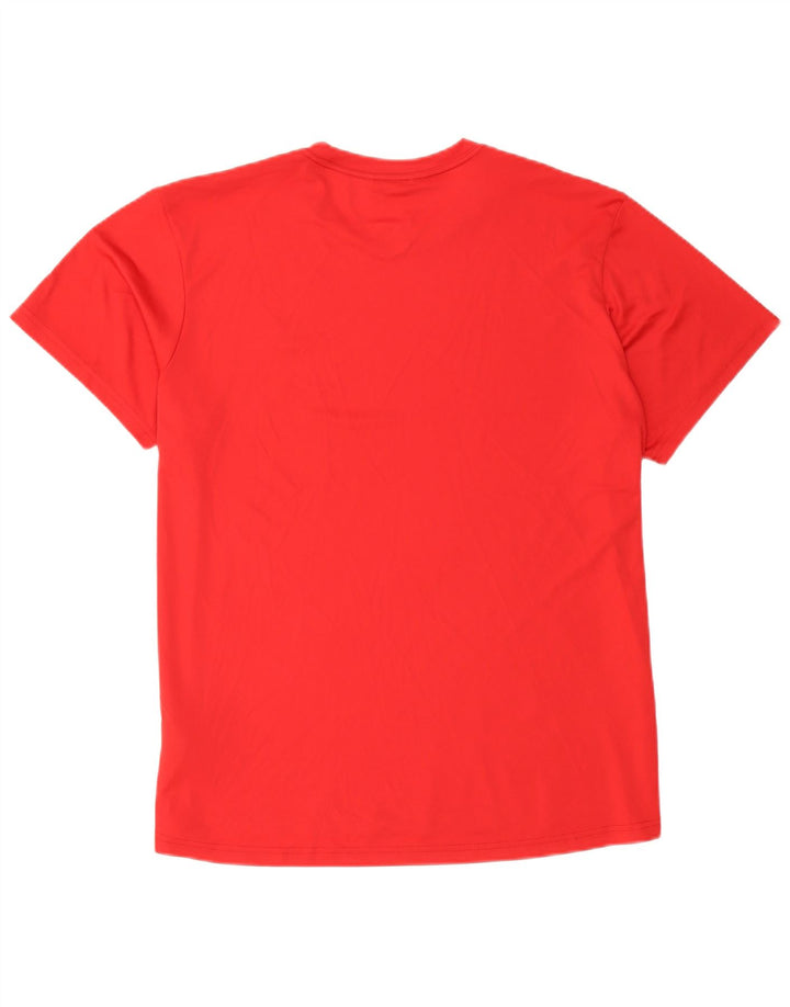 Ανδρικό T-Shirt North Face Top XL Red Polyester
