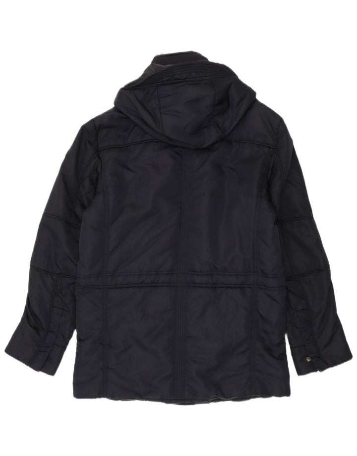 Trussardi Jeans Ανδρικό κουκούλα Utility Jacket IT 48 Medium Navy Blue Polyamide