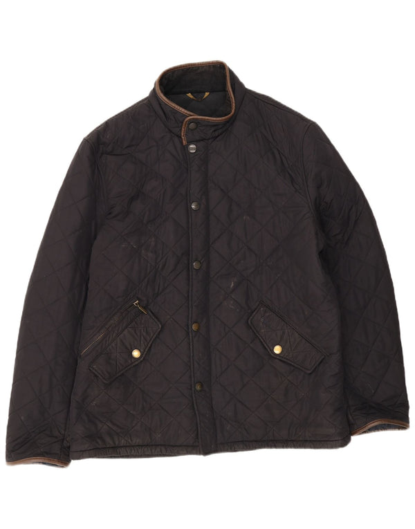 Ανδρικό καπιτονέ μπουφάν Barbour UK 42 XL Navy Blue