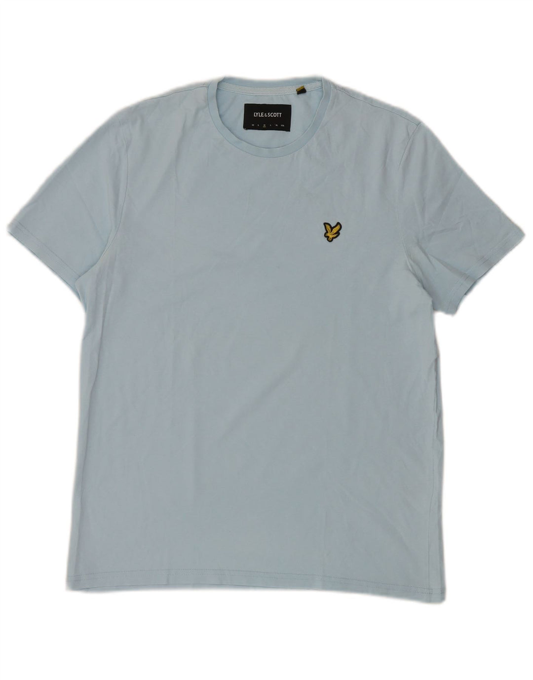 Ανδρικό T-Shirt Lyle & Scott Top από μεσαίο μπλε βαμβακερό
