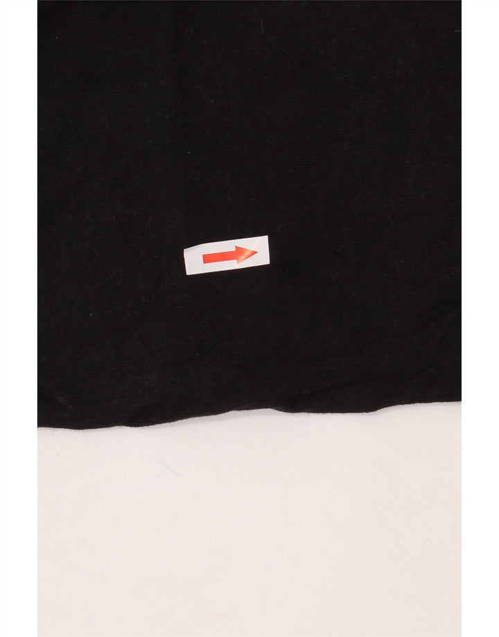 Ανδρικό γραφικό T-Shirt Superdry Top Μεσαίο μαύρο βαμβακερό