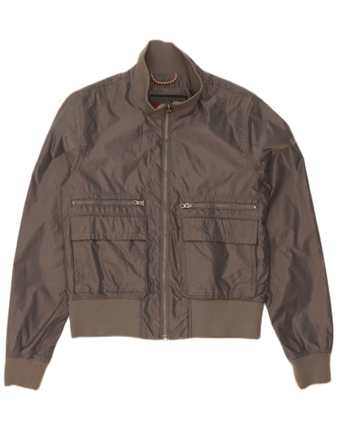 Slam γυναικείο μπουφάν μπουφάν UK 14 Medium Grey Nylon