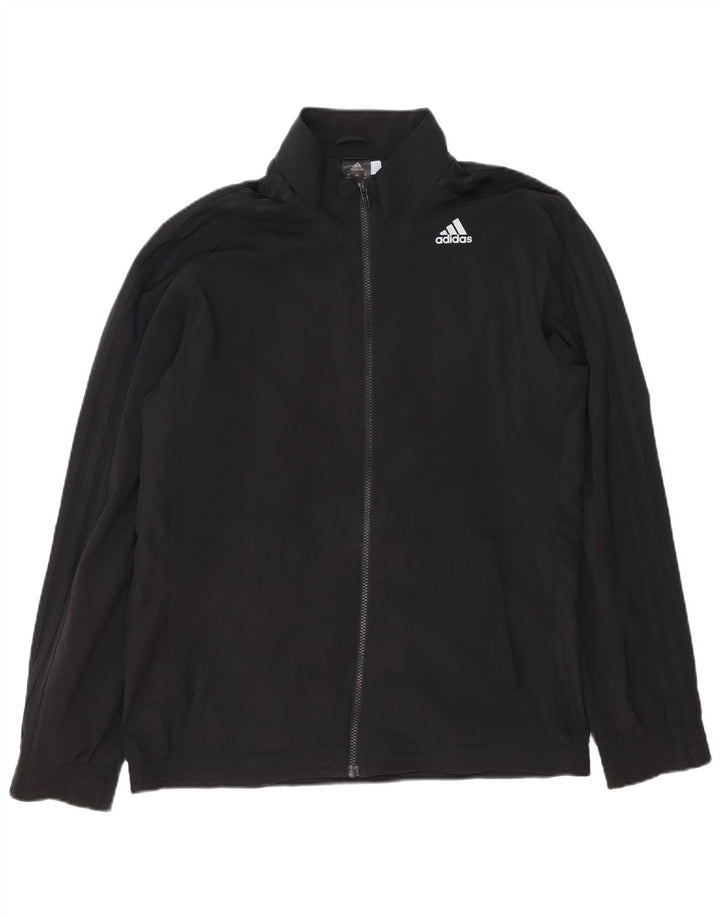 Ανδρική φόρμα Adidas Climalite Top Jacket UK 42/44 Large Black