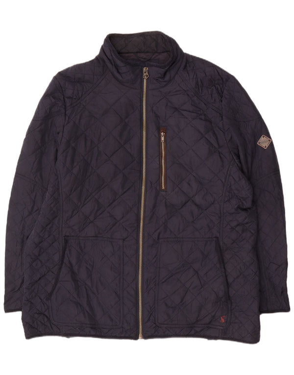 Joules Ανδρικό καπιτονέ μπουφάν UK 44 2XL Navy Blue Polyester