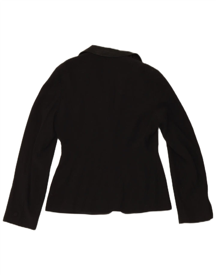 Laura Ashley Γυναικείο σακάκι με 1 κουμπί UK 12 Medium Black
