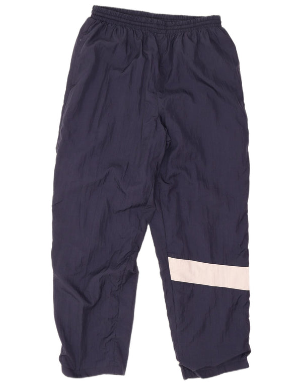 Vintage Ανδρικό αδιάβροχο παντελόνι UK 38/40 Medium Navy Blue Colourblock