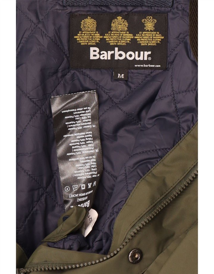 Ανδρικό τζάκετ Barbour Windbreaker UK 38 Medium Khaki Polyester