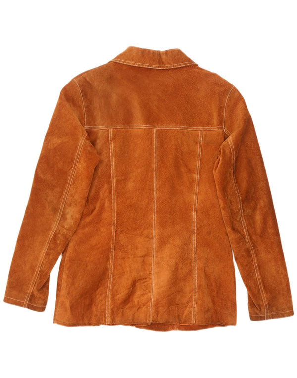 Gipsy Γυναικείο Suede Jacket UK 14 Medium Brown Δερμάτινο