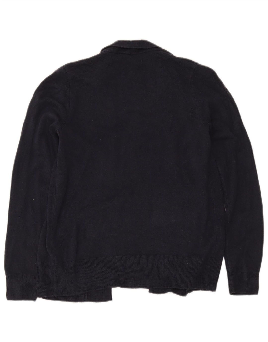 Marks & Spencer Γυναικεία ανοιχτή ζακέτα πουλόβερ Μικρό Navy Blue Ακρυλικό