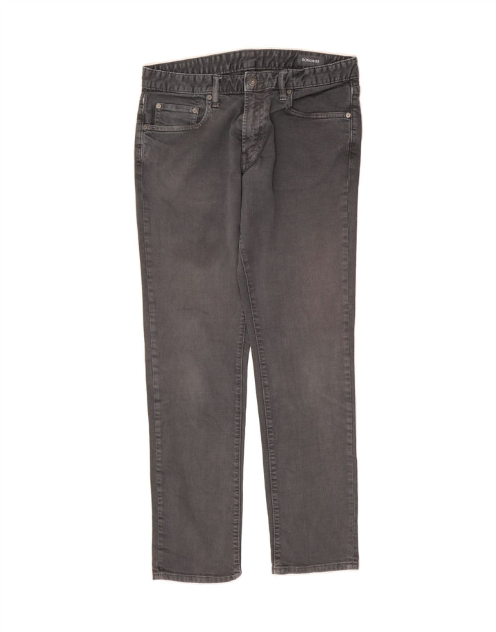 BONOBOS Mens Slim Jeans W32 L32 Grey Cotton Vintage BONOBOS and Second-Hand BONOBOS from Messina Hembry 