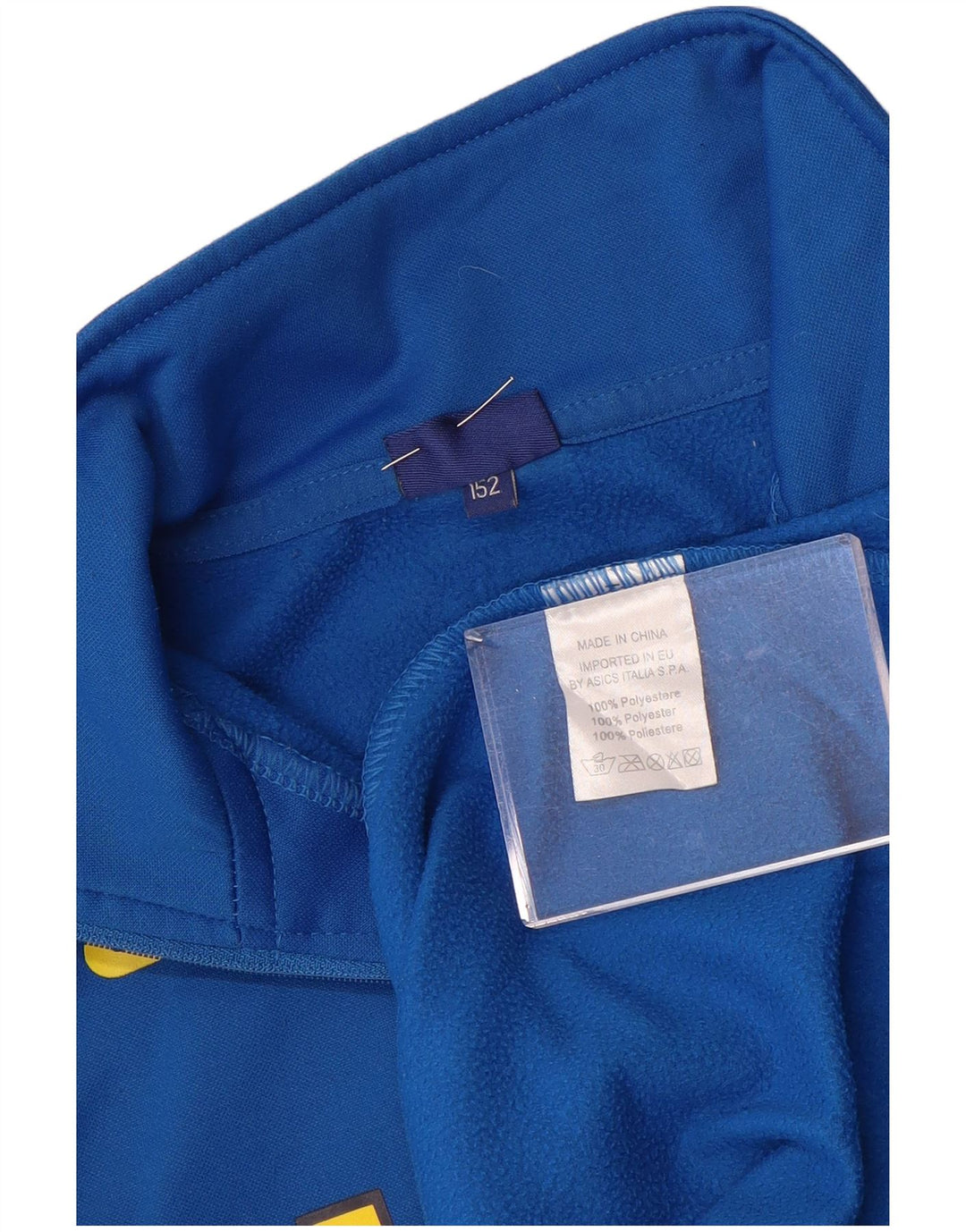 Asics Boys HELLAS VERONA Graphic Pullover αθλητική φόρμα Top 11-12 Years Blue