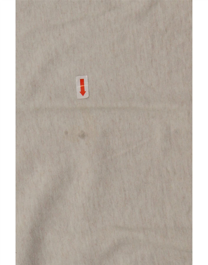 CREW CLOTHING Ανδρικό T-Shirt Top Large White Flecked