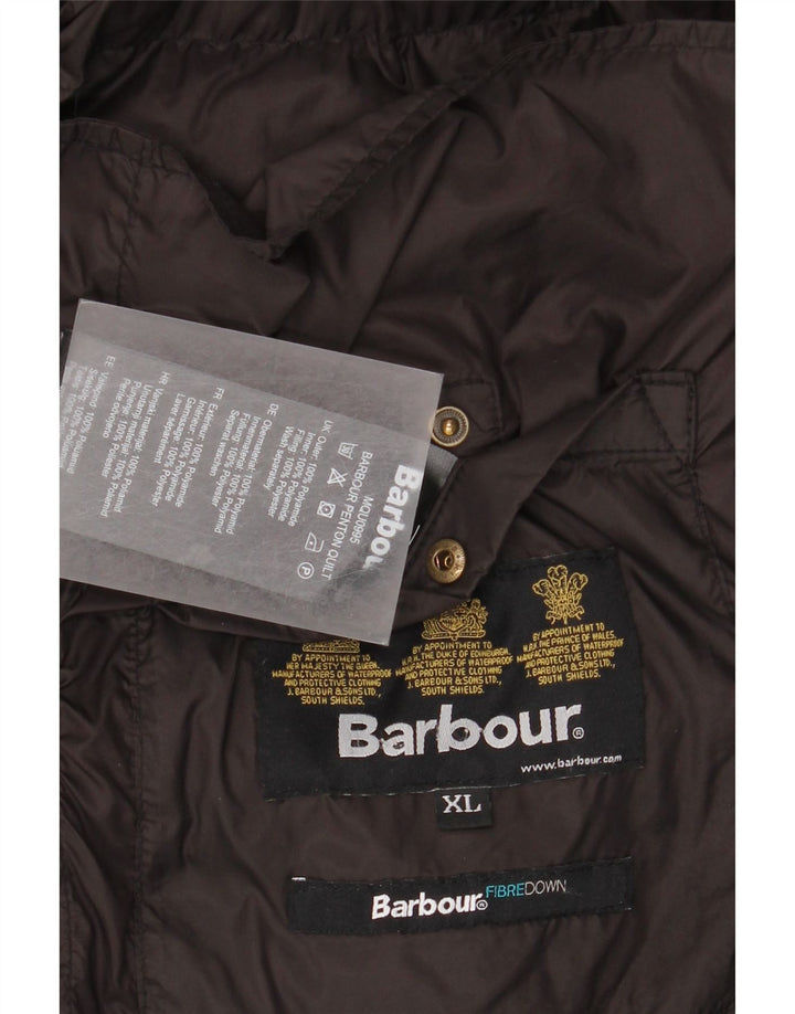 Ανδρικό μπουφάν Barbour με επένδυση UK 42 XL Μαύρο Πολυαμίδιο