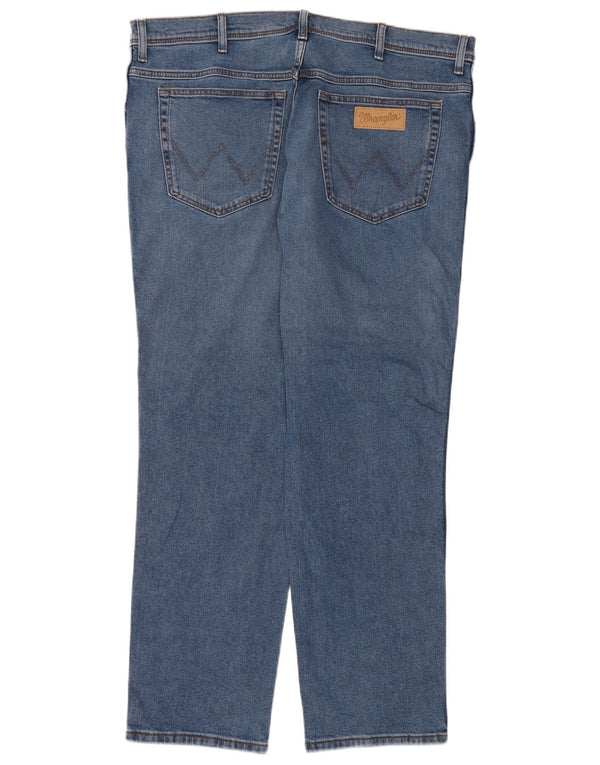 Wrangler Ανδρικό Texas Slim Jeans W42 L30 Blue Cotton