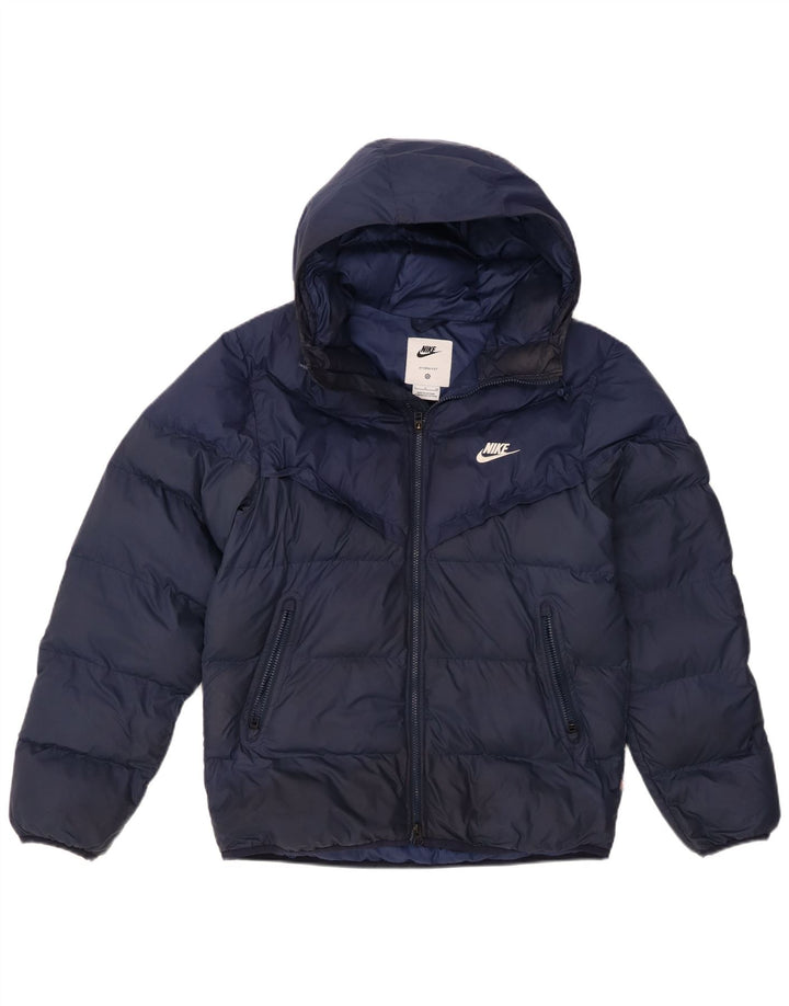 Ανδρικό μπουφάν Nike Storm-Fit με κουκούλα UK 36 Small Navy Blue Polyester
