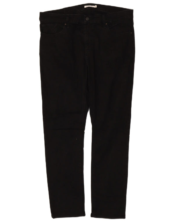 Levi's Womens 311 Shaping Skinny Jeans US 16 2XL W36 L29 Μαύρο βαμβακερό