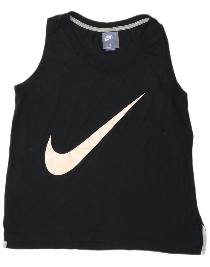 Γυναικείο γραφικό γιλέκο Nike τοπ UK 16 Large Navy Blue