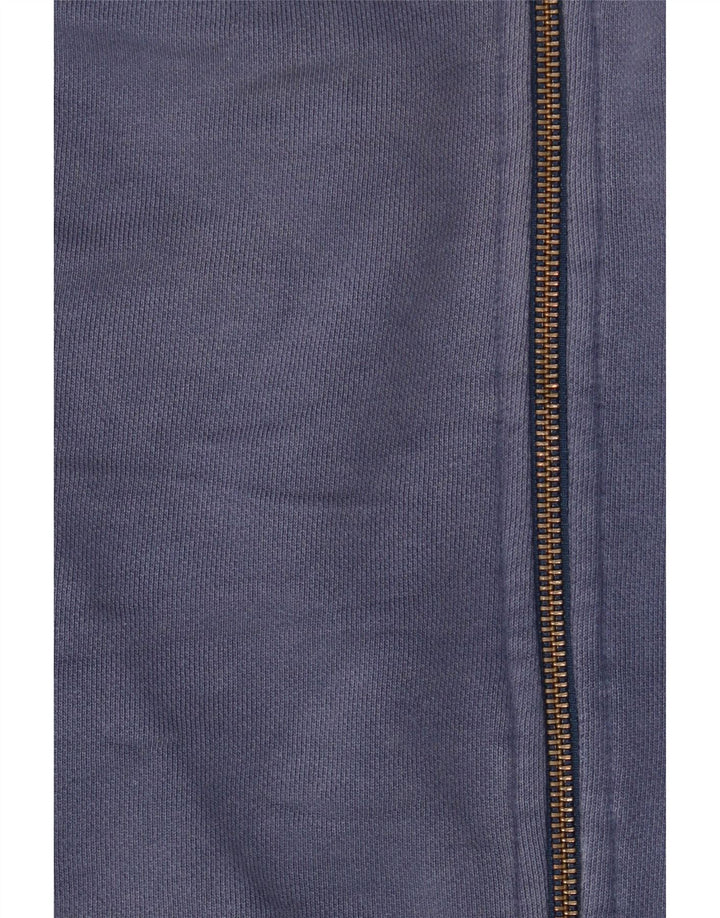 Ανδρική αθλητική φόρμα Lee Μπουφάν με μεγάλο μπλε χρώμα, βαμβακερό