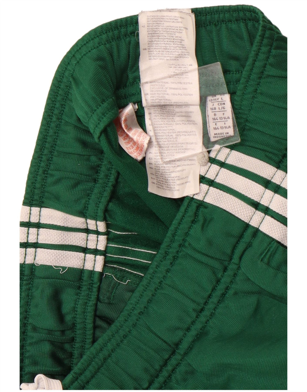 ADIDAS για αγόρια αθλητικά παντελόνια Joggers 13-14 ετών πράσινο πολυεστέρα