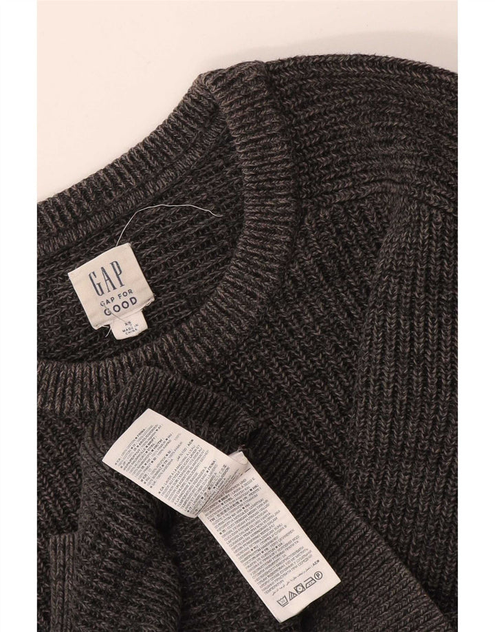 Ανδρικό πουλόβερ Gap Crew Neck Jumper XS Γκρι βαμβακερό