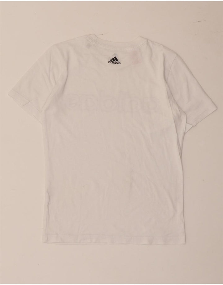 Adidas Boys Graphic T-Shirt Top 11-12 Years Λευκό