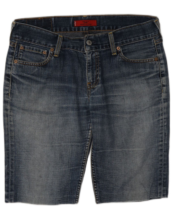 Γυναικείο σορτς Levi's 557 τζιν W32 μεγάλο μπλε βαμβακερό
